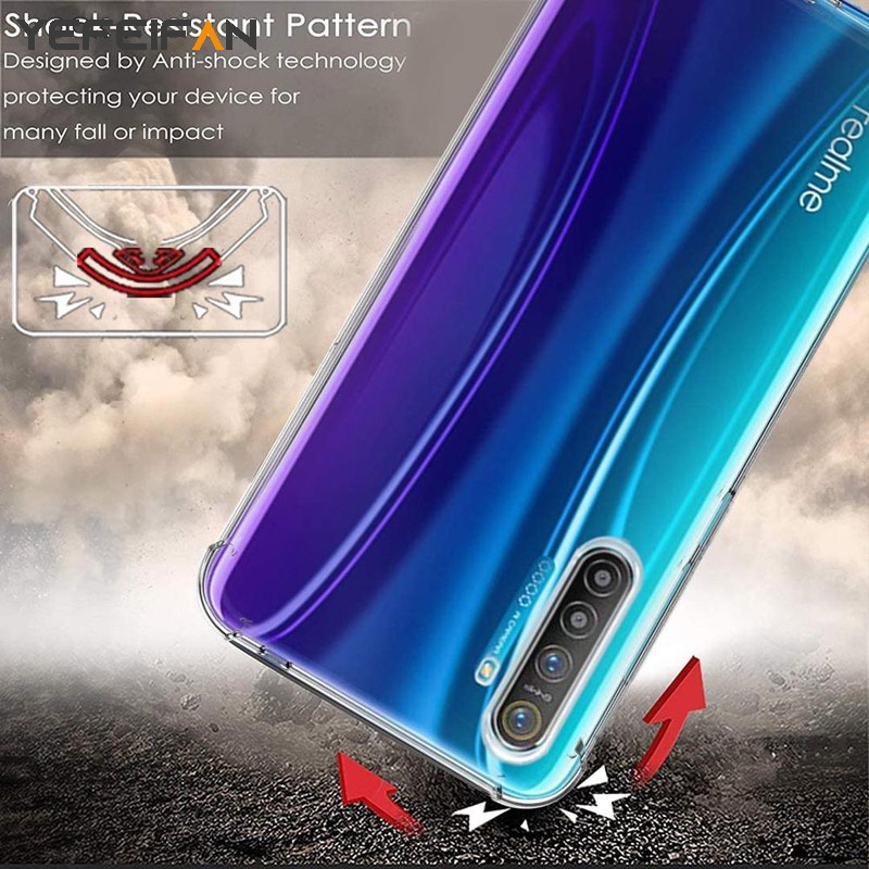Ốp Điện Thoại Cho Realme 9 Pro 8i 9i C35 Narzo 50A Prime 50i 50 9 Pro+ FreeFire GT Neo2 2 Pro C25S C21Y C21 C25 C25 C25Y C20 C11 2021 Nắp lưng silicon chống va đập