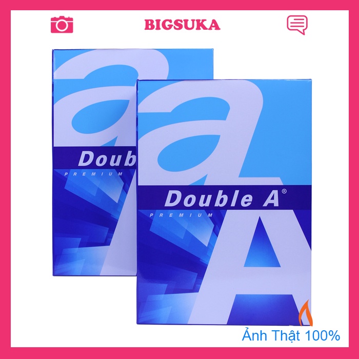 Giấy A4 Double A 80gsm 500 tờ BIGSUKA