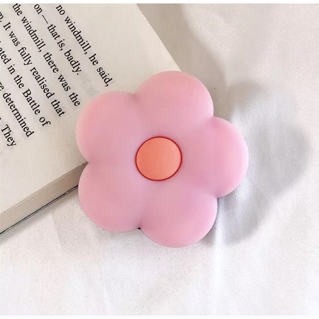 Giá Đỡ Điện Thoại Hình Bông Hoa Nữ Tính
