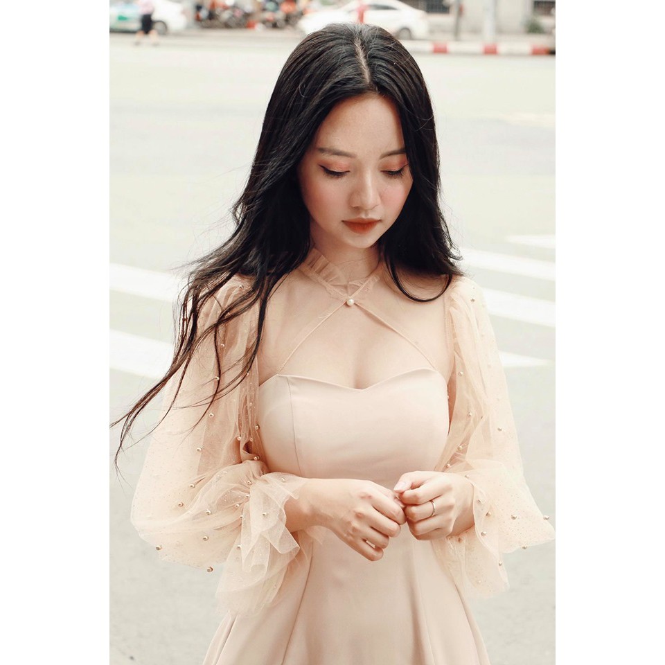 [ Mã FADIRECT20 giảm 20K đơn 150K] Đầm dự tiệc nữ trẻ trung bánh bèo - Laga Dress