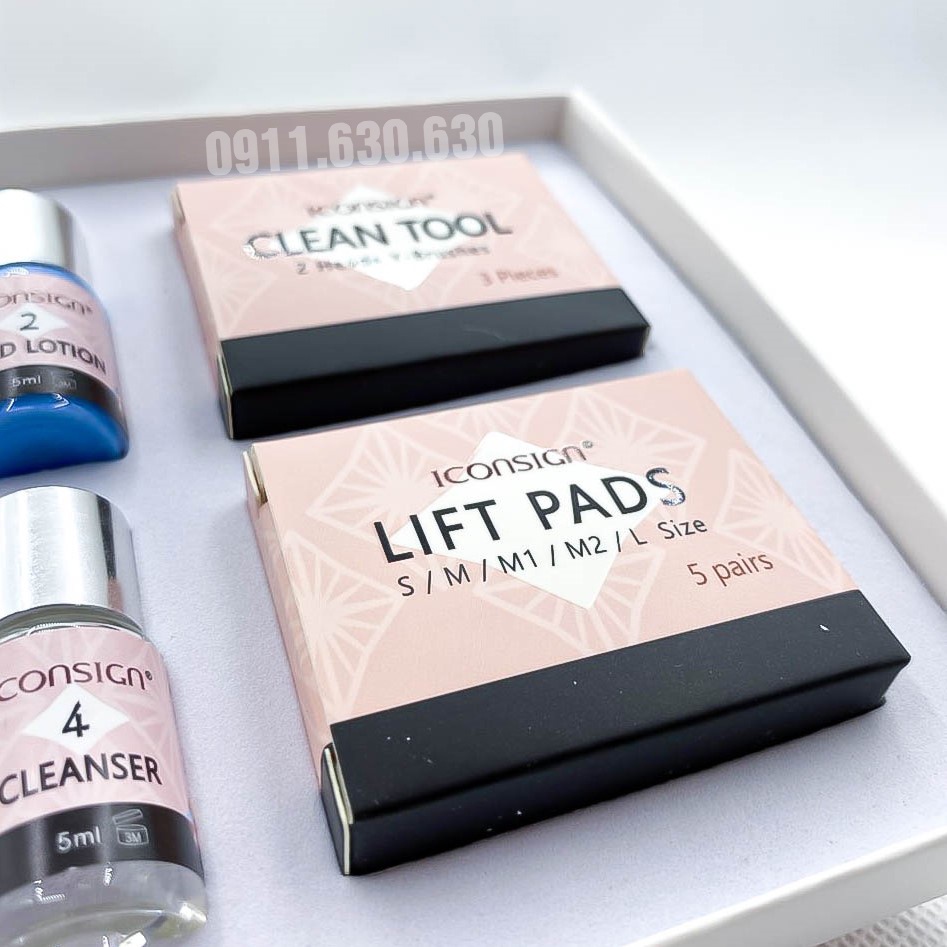 Combo uốn lash lift hông +bắt trục_Tặng 1 miếng gel pad_Be Lash