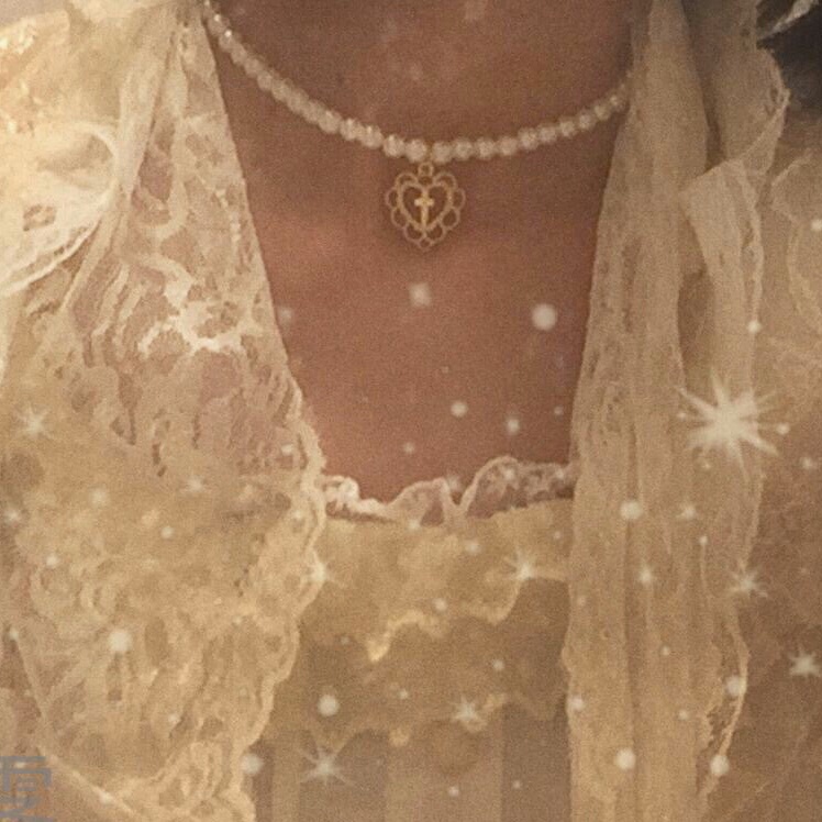 Dây chuyền choker 17Km xỏ ngọc trai phong cách công chúa đơn giản thời trang thanh lịch cho nữ