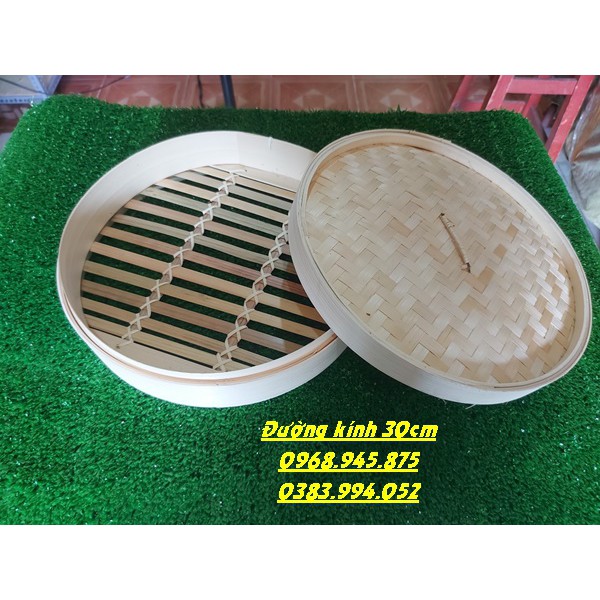 Xửng hấp bánh bao, dimsum chất liệu tre
