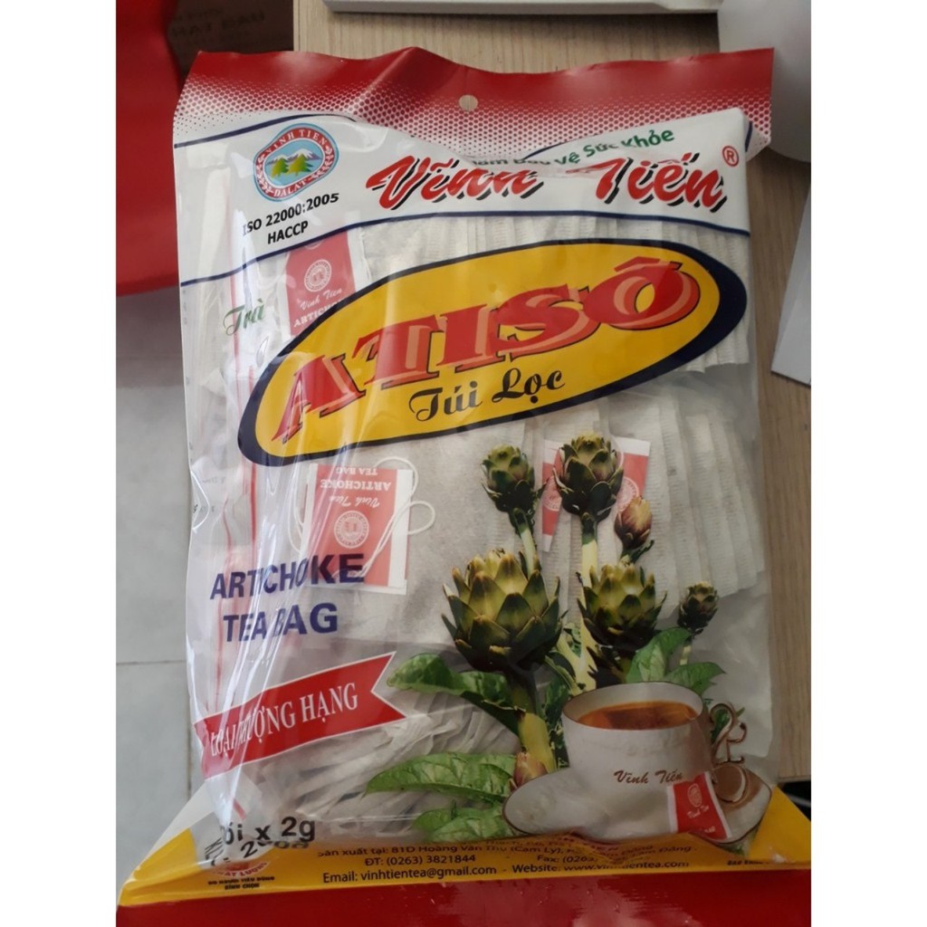 [2 GÓI] TRÀ ATISO VĨNH TIẾN THƯỢNG HẠNG 200G