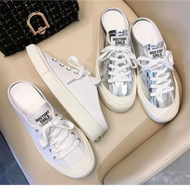 (Order)sz35-40 Giày sục thể thao đế bánh mì 3cm mẫu mới 2019 hot hit