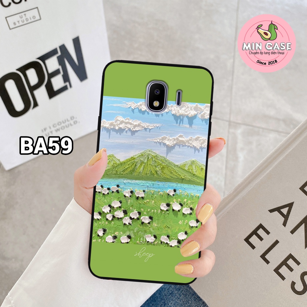 Ốp lưng điện thoại Samsung in hoa xinh xắn cho Samsung J2 Pro/ J2 Core/ J4 2018