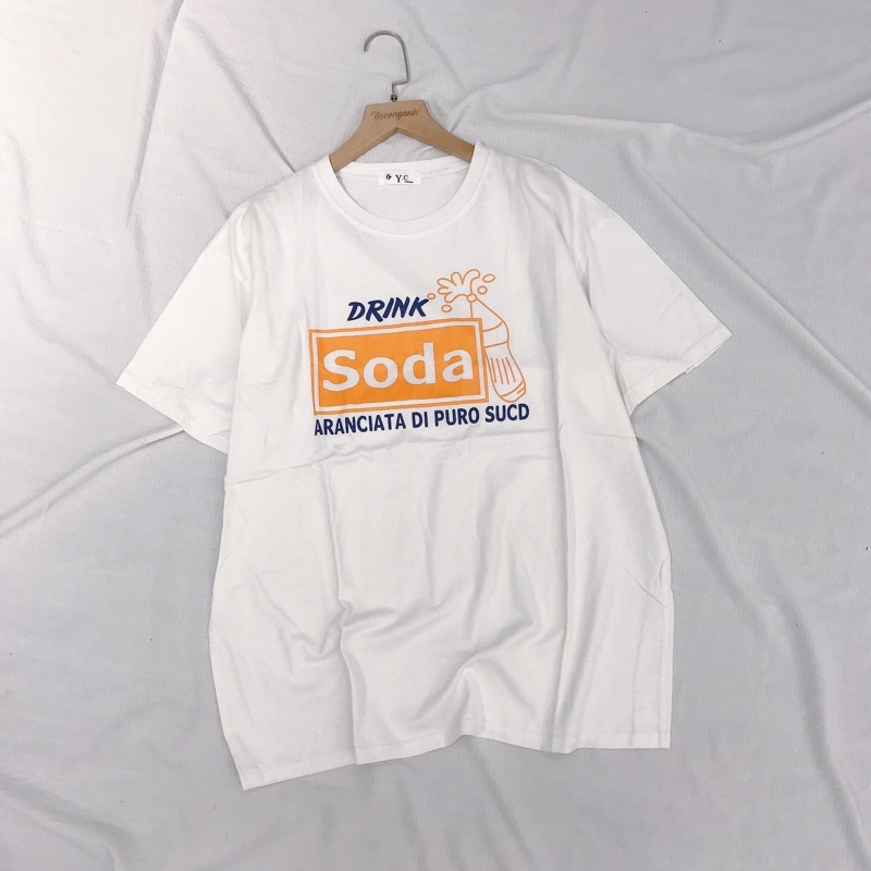 Áo Thun Soda Form To Rộng Hàng Quảng Châu HB72 Thun Khô Mỏng Mát