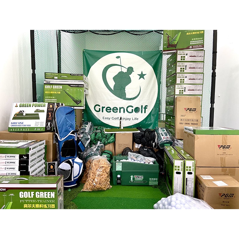 Bóng Golf PGM Màu Trắng 2 Lớp Chính Hãng/ Chuyên Dùng Luyện Tập Chơi Golf Tại Nhà Và Sân Tập