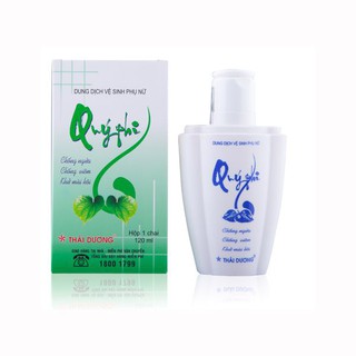 DUNG DỊCH VỆ SINH PHỤ NỮ QUÝ PHI XANH 120ml