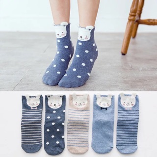 Set 5 đôi tất người lớn dày dặn cực kì kute a0114