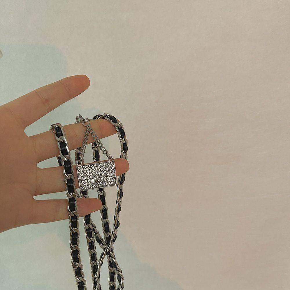 Dây Xích Đeo Thắt Lưng Bằng Da PU Đơn Giản Cá Tính Mặc Đầm / Nịt Bụng 2Lilife