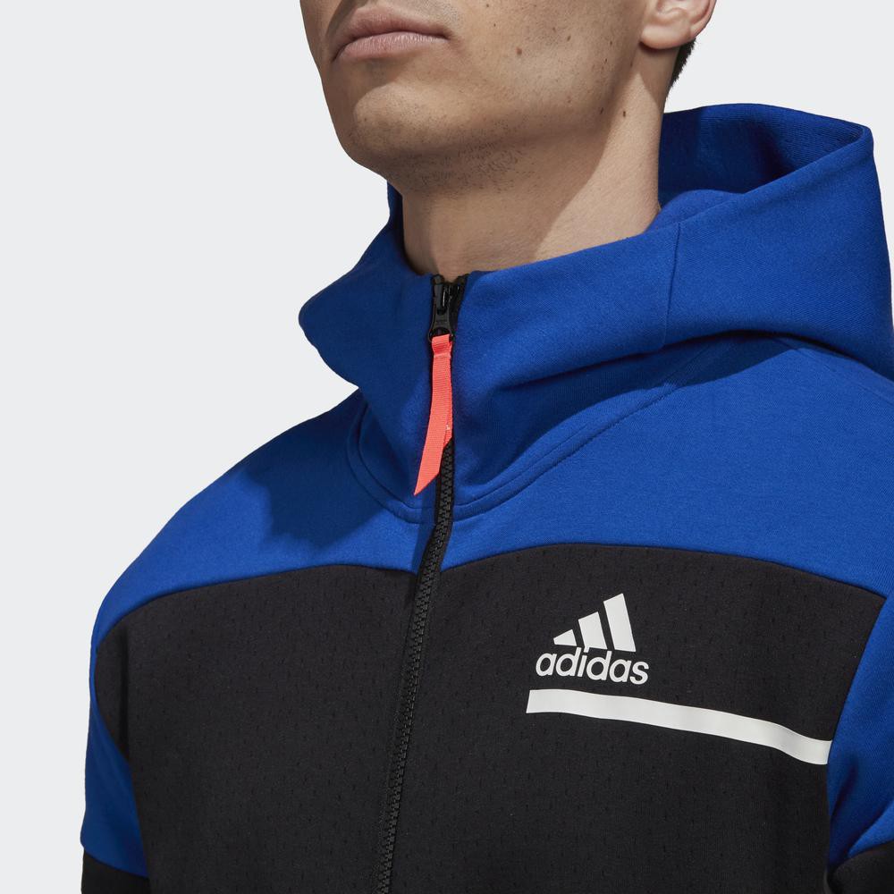 Áo hoodie adidas Z.N.E. Full-Zip Nam Màu đen GM6532 | BigBuy360 - bigbuy360.vn