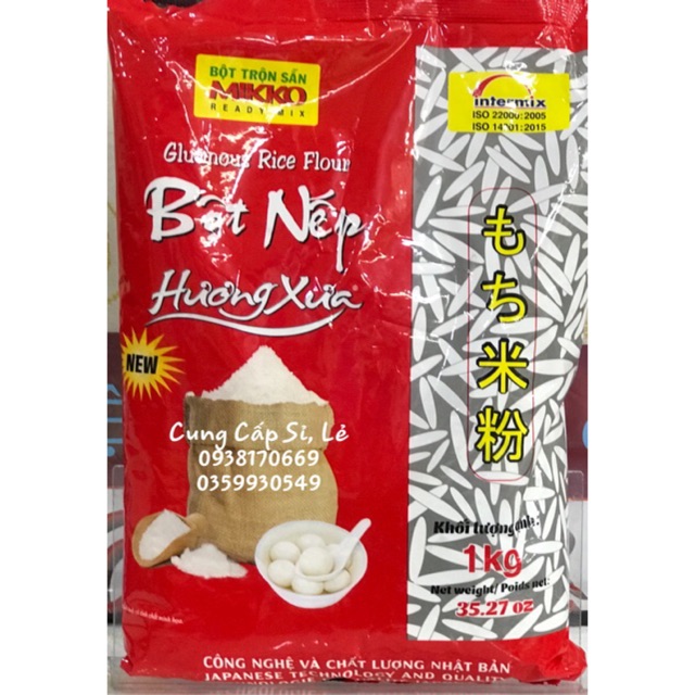 Bột nếp 1kg- MIKKO HƯƠNG XƯA