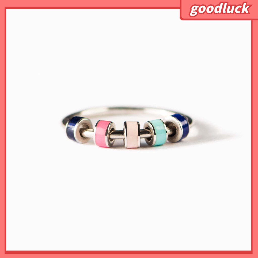 Kdfs- Nhẫn Hở Cảm Ứng Xếp Chồng Được Phụ Kiện Trang Sức Cho Nữ