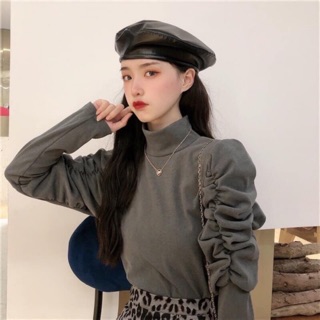 [HÀNG ĐẸP_CÓ SẴN] MŨ NỒI DA BERET CÁ TÍNH MND02                  Mũ nồi giả da phong cách vintage cho nữ