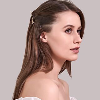 Kẹp Tóc Mạ Vàng Hình Bướm Phong Cách Hàn Quốc