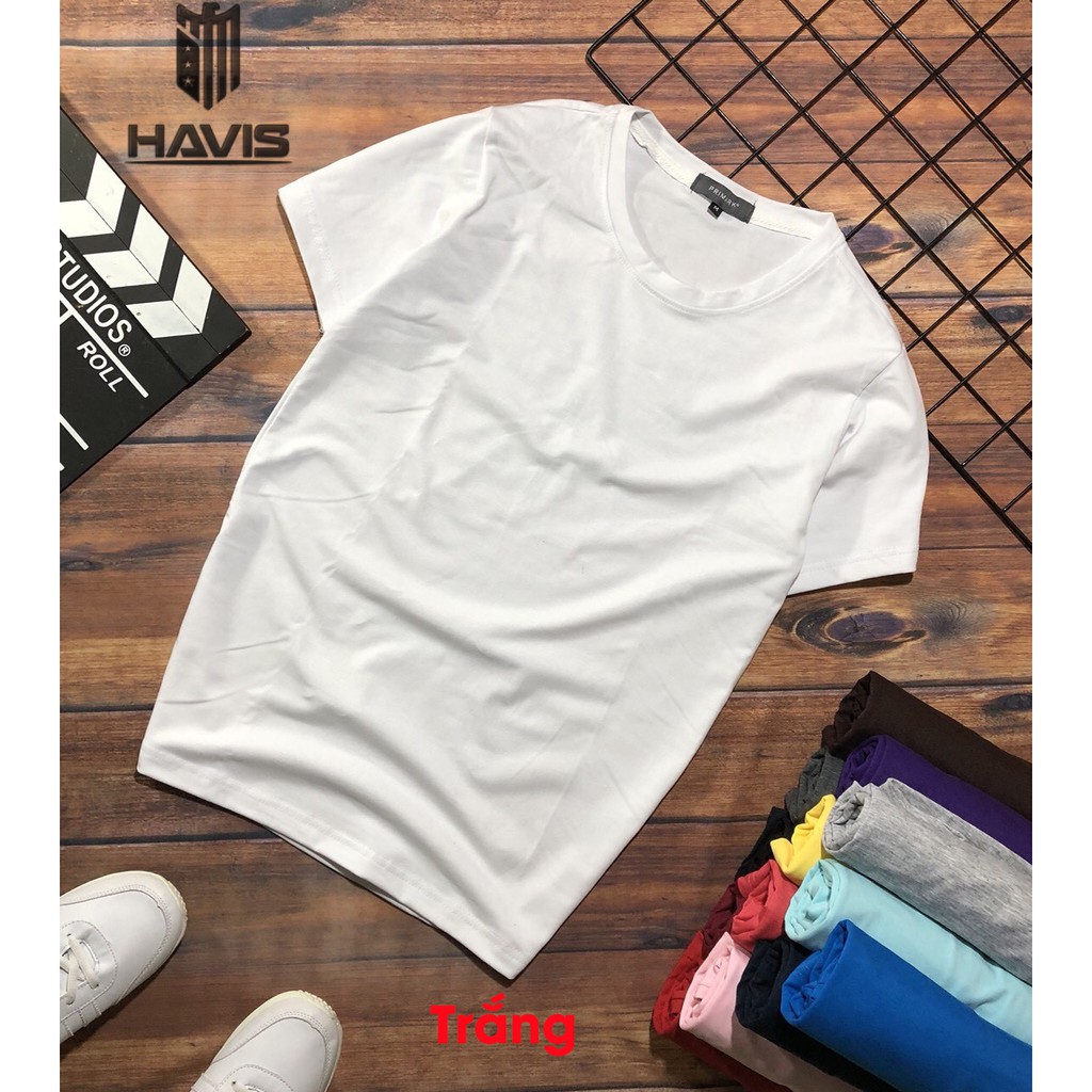 Áo thun nam cổ tròn Richard chất thun cotton thoáng mát AHQ173 | BigBuy360 - bigbuy360.vn