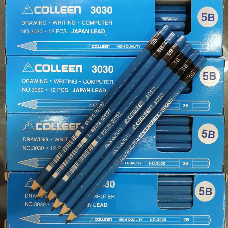 Bút Chì Colleen Xanh Đủ Loại