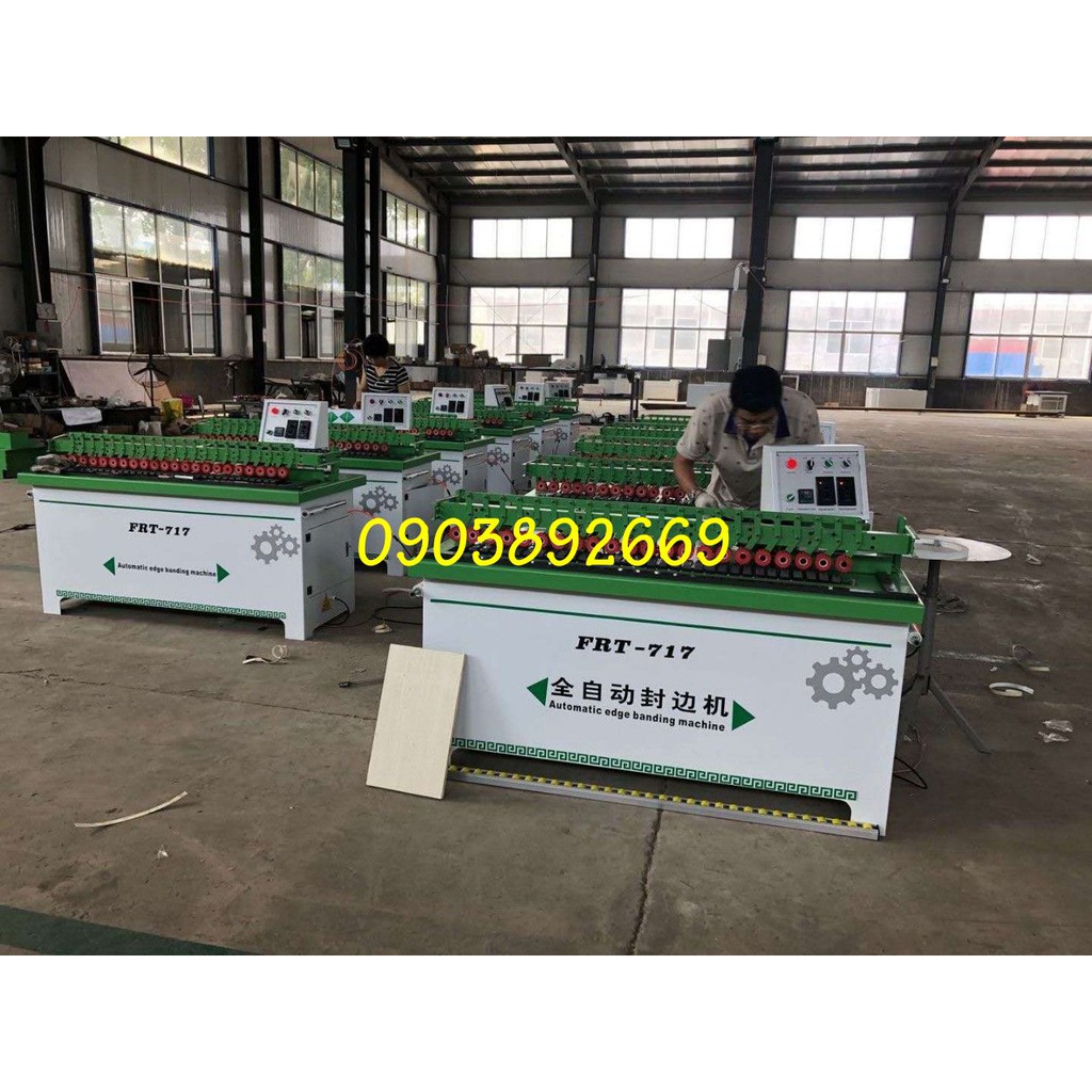 máy dán cạnh gỗ 5 chức năng FRT 717 mới nhất
