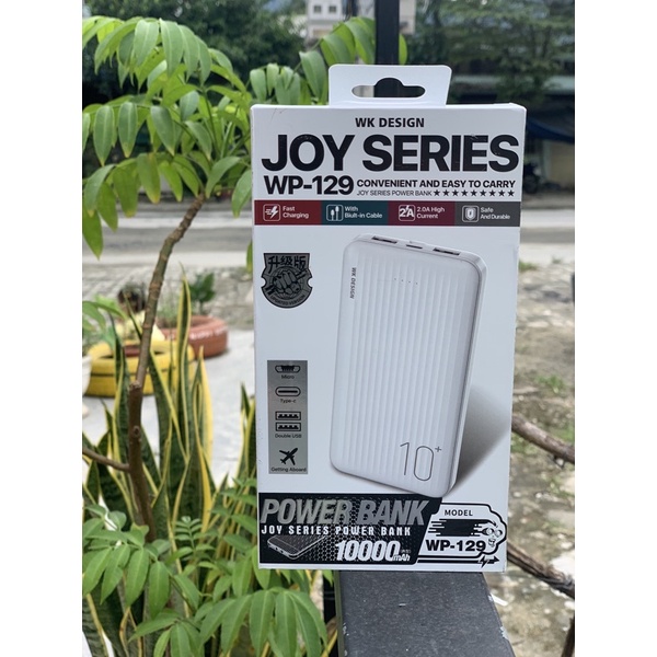 sạc dự phòng chính hãng wk 10.000 mah
