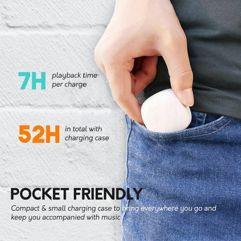 Tai Nghe Bluetooth Không Dây Tws HIFI IPX6 Chống Nước Kèm Mic Cho Điện Thoại tai nghe bluetooth tai nghe loa bluetooth tai nghe không dây loa bluetooth mini