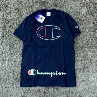 Áo Thun Ngắn Tay In Logo Champion Thời Trang