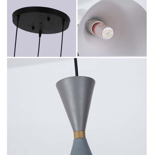 Đèn thả ARTA trang trí bàn ăn, phòng khách cao cấp kèm bóng LED chuyên dụng
