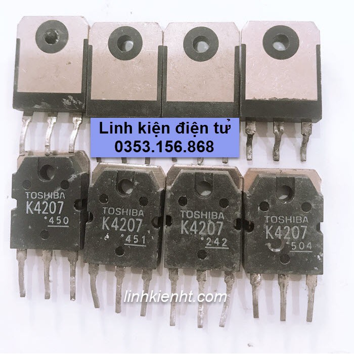 MOSFET 2SK4207 K4207 TO-247 CHÍNH HÃNG THÁO MÁY