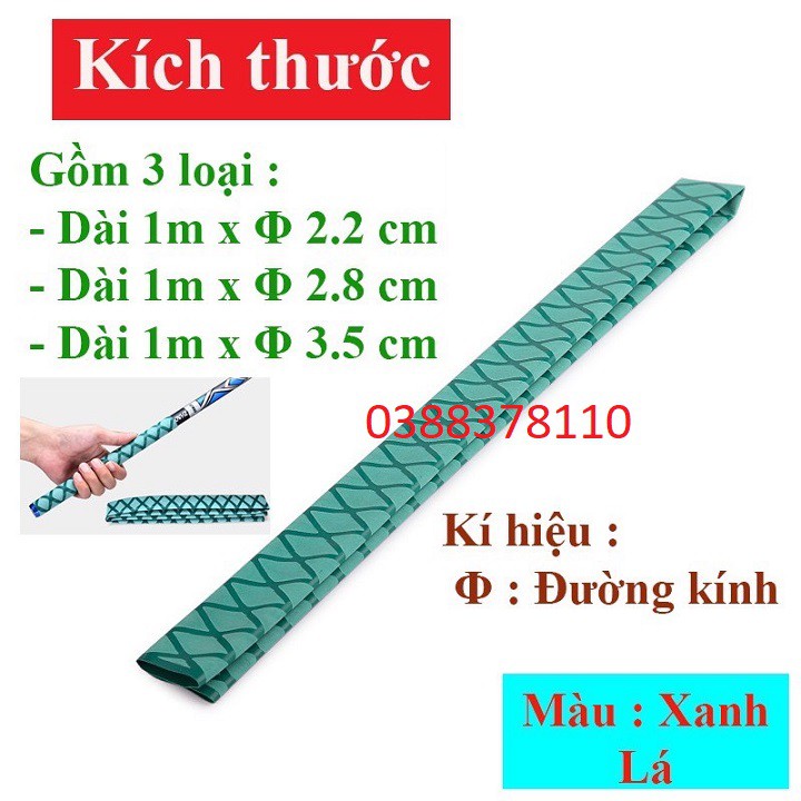 Màng Co Cao Su Dùng Bọc Cần Câu, Giúp Bảo Vệ Cần Câu Khỏi Bị Xước Khi Bị Rơi Hoặc Va Đập Mạnh - MCBC 1