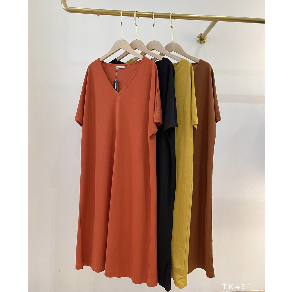 BBSTORE'S Đầm Thun Suông BabyDoll Đơn Giản Đi Dạo đi Biển Cực Xinh -TK491