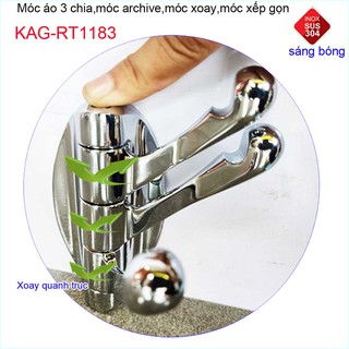 MÓC TREO ĐỒ INOX KAG-RT1183