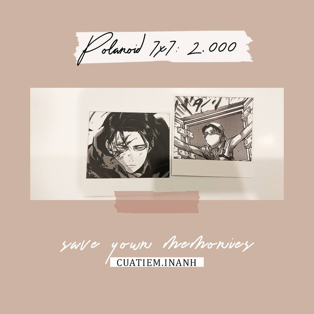 In Ảnh Polaroid, Film Theo Yêu Cầu - Ảnh Đã Được Ép Lụa Bảo Vệ