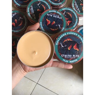 [ Tăng Lược ] Sáp Vuốt Tóc Nam Styling Plan Clay 100g ( Con Lợn)