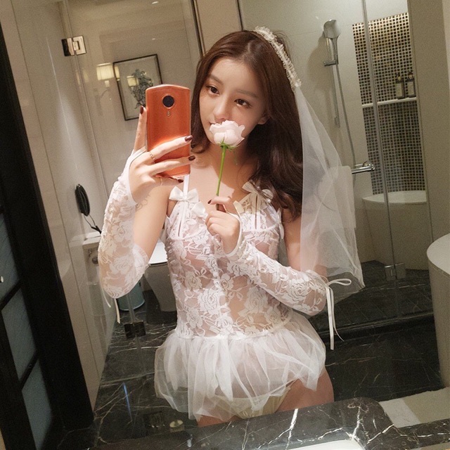 Set Cosplay cô dâu siêu xinh tặng kèm bao tay, voan đội đầu - Kèm ảnh thật T104 🚀GIAO HOẢ TỐC HCM🚀 | BigBuy360 - bigbuy360.vn