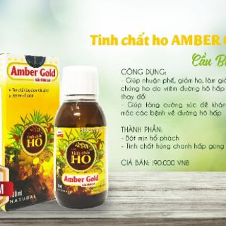 Tinh Chất Ho Amber Gold Cầu Bình An