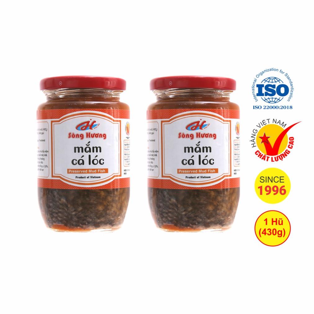 2 Hũ Mắm Cá Lóc Sông Hương Foods Hũ 430gNấu lẩu mắm , Chưng trứng , ăn kèm cơm , bún