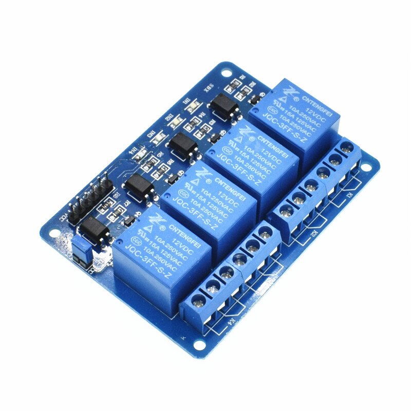 Mô đun rơ le 4 kênh 12V chuyên dụng chất lượng cao