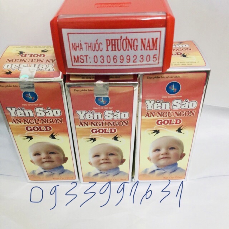 Siro yến xào ăn ngủ ngon gold (chai 120ml)