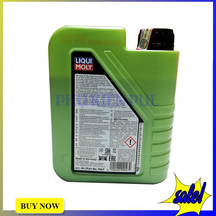 Nhớt máy liqui moly 5w30 molygen 1l hàng nhập đức công thức đặc biệt cao cấp cho xe tay ga - ôtô