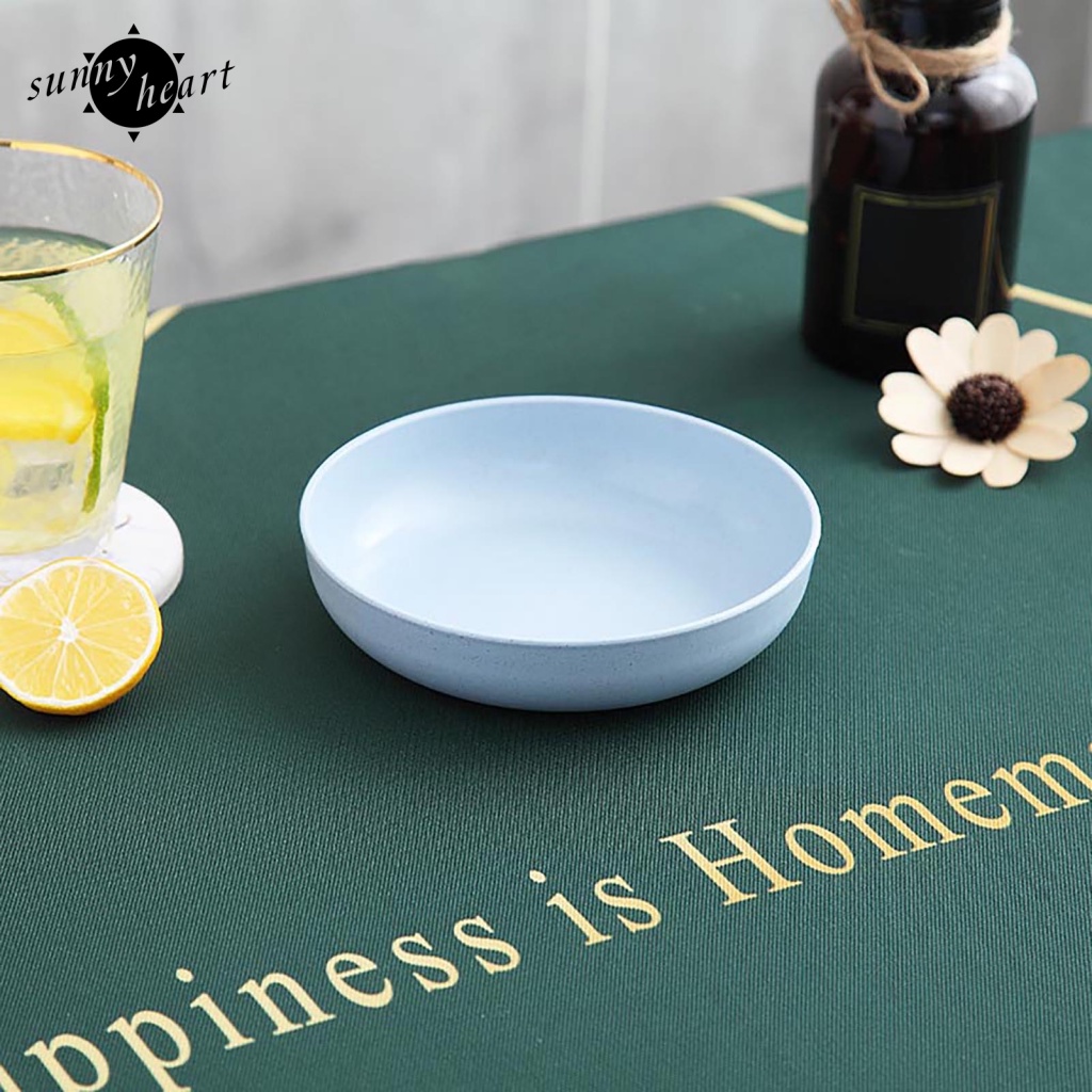 Đĩa Nhựa Tròn Màu Trơn Hình Trái Tim