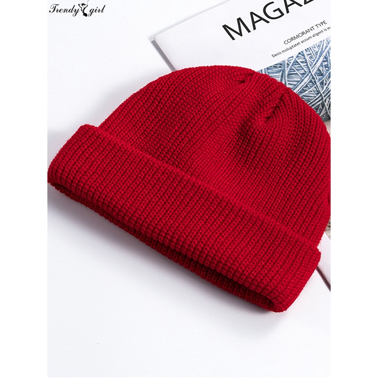 Mũ beanie giữ ấm mùa đông thời trang cho nam nữ