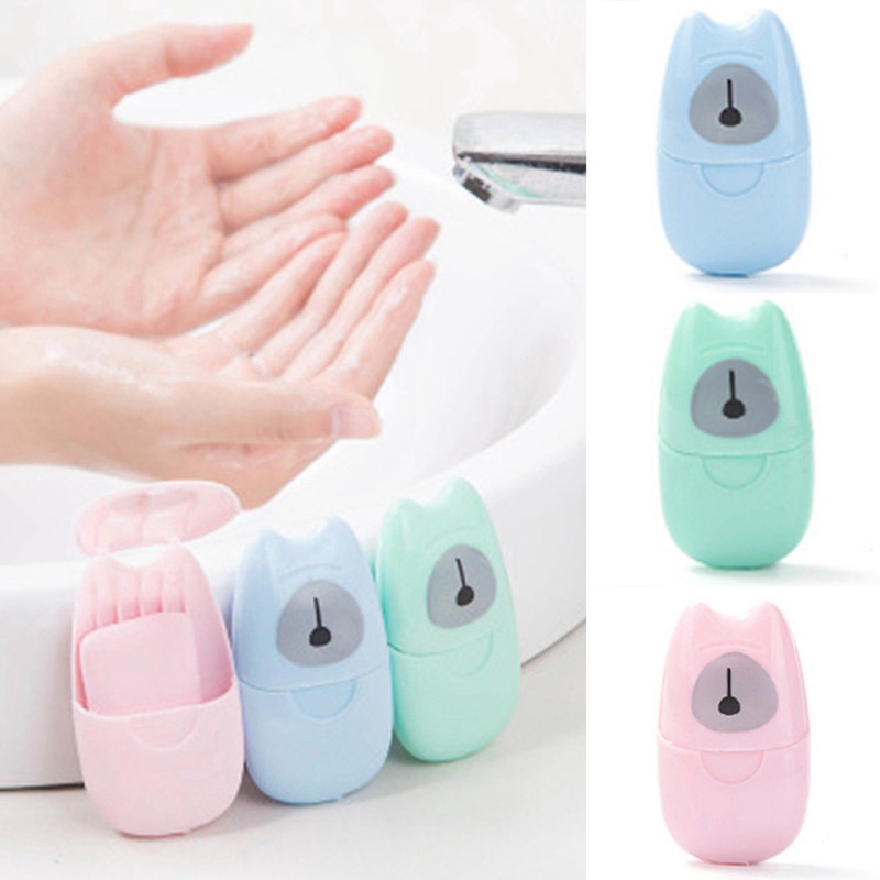 Xà phòng giấy bằng tay dùng 1 lần