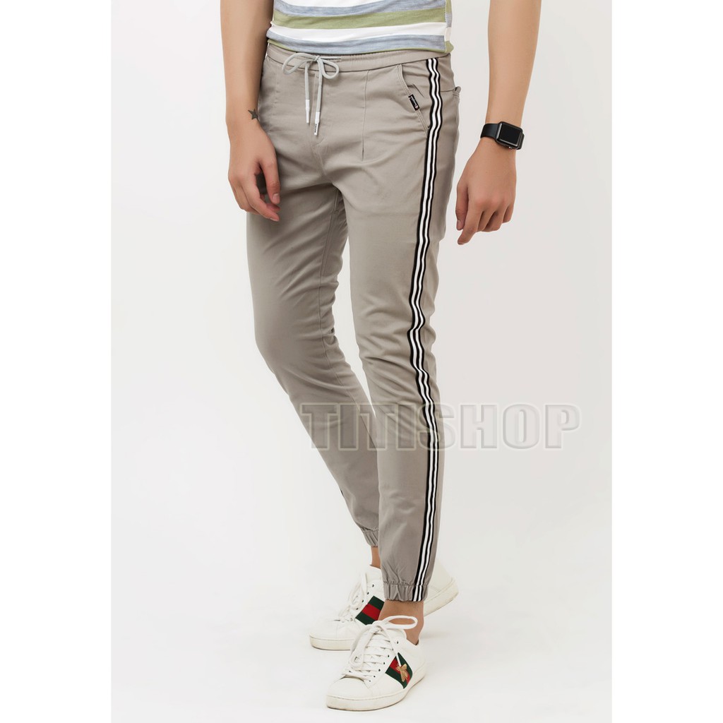 Quần Jogger Pants Kaki Titishop QK22 ( Ngoại nhập )