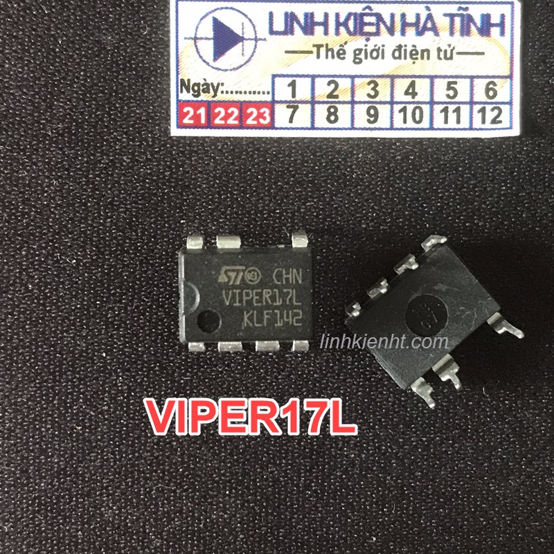Túi 2 con IC nguồn VIPER17L VIPER17 mới
