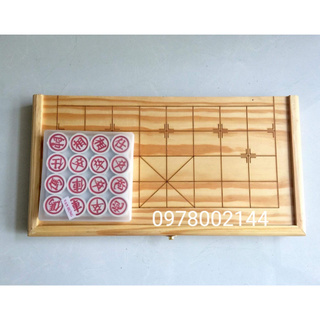 Bàn Cờ Tướng Gỗ Cao cấp khắc laser