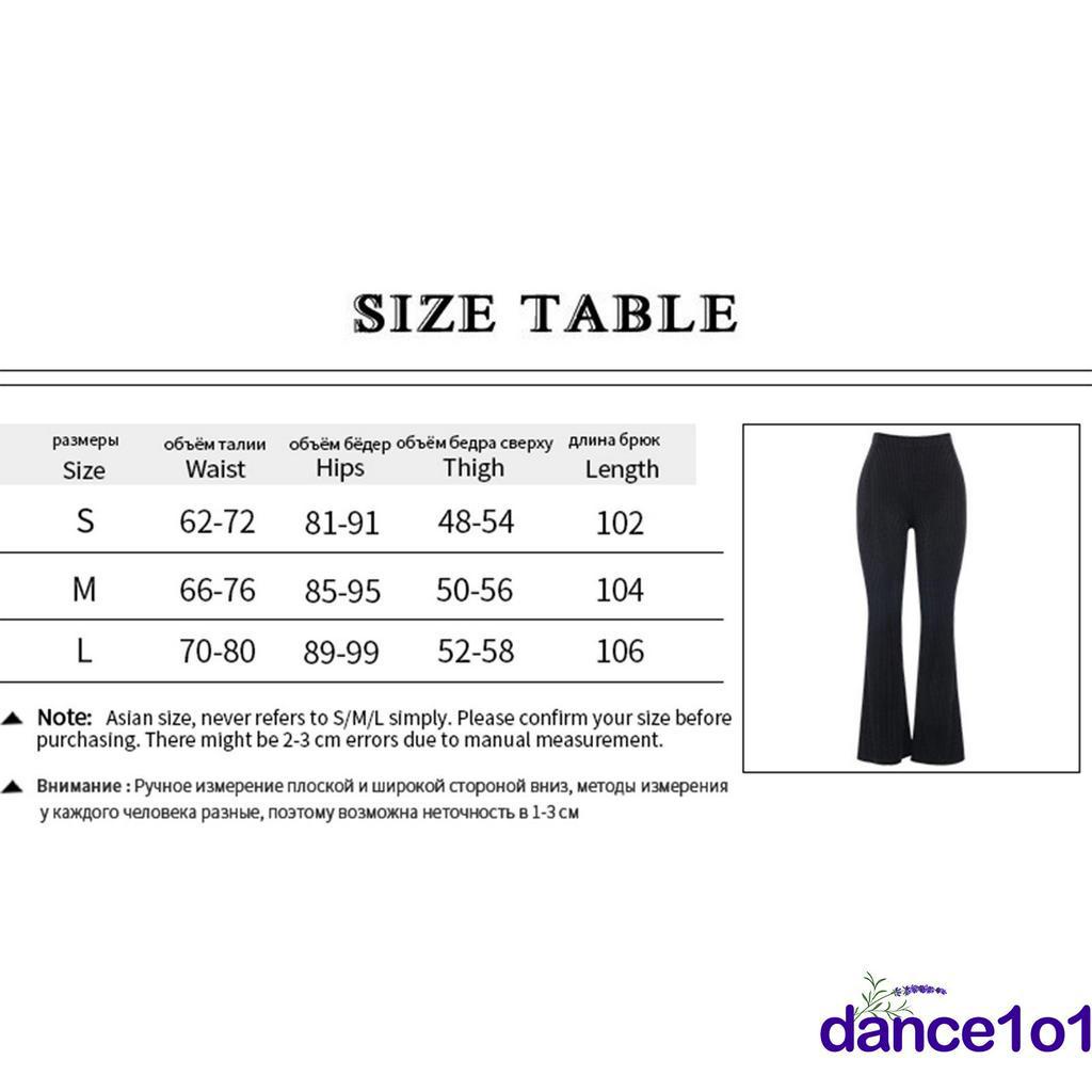 Quần dài ống loe lưng cao phong cách retro gợi cảm sành điệu