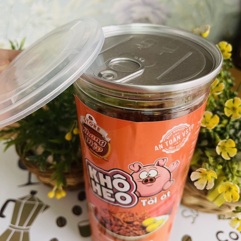 Khô heo cháy tỏi 300g Khang Diệp đồ ăn vặt Hà Nội