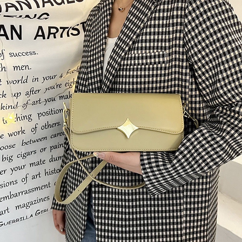 IELGY Túi Đeo Vai Hình Vuông Cỡ Nhỏ Thiết Kế Đơn Giản Thời Trang Cho Nữ