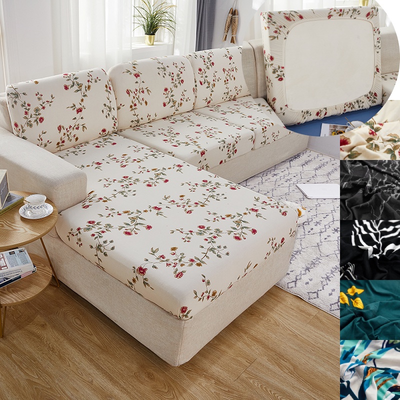 Vỏ bọc đệm ghế sofa 1/2/3/4 chỗ ngồi họa tiết xinh xắn đáng yêu