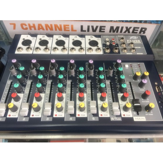 MIXER F7 USB CÓ BLUETOOTH